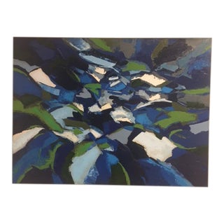 2022 Contemporary Abstract Expressionist Oil Painting by Jesus Galvan For Sale
