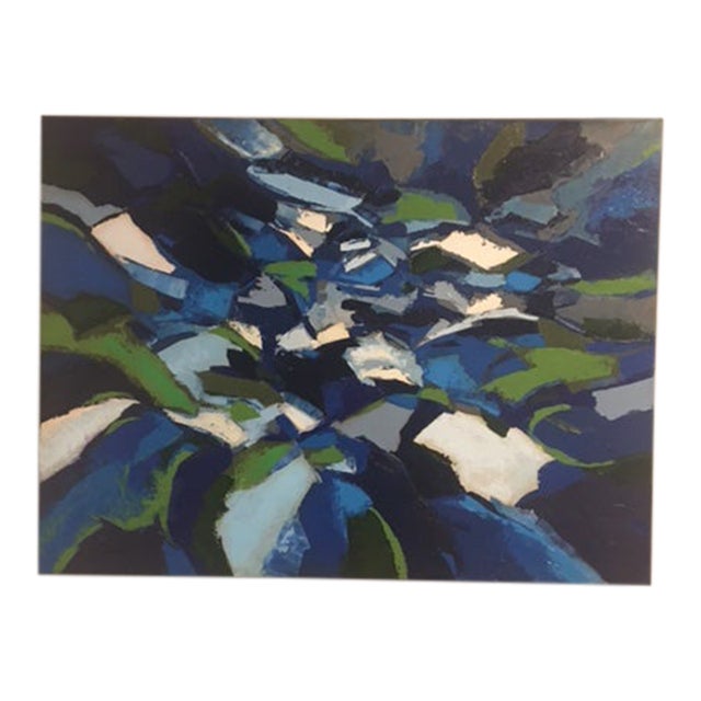 2022 Contemporary Abstract Expressionist Oil Painting by Jesus Galvan For Sale