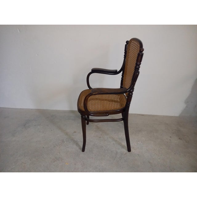 Thonet Armchair from Josef Hoffmann, 1890 For Sale - Image 4 of 6