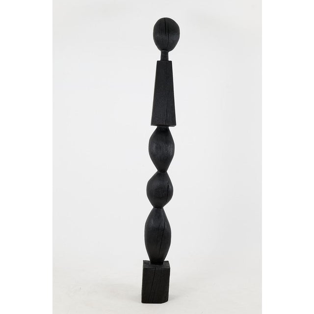 Still Stand Abstract Biomorphic Wood Sculpture by Logniture For Sale - Image 6 of 12