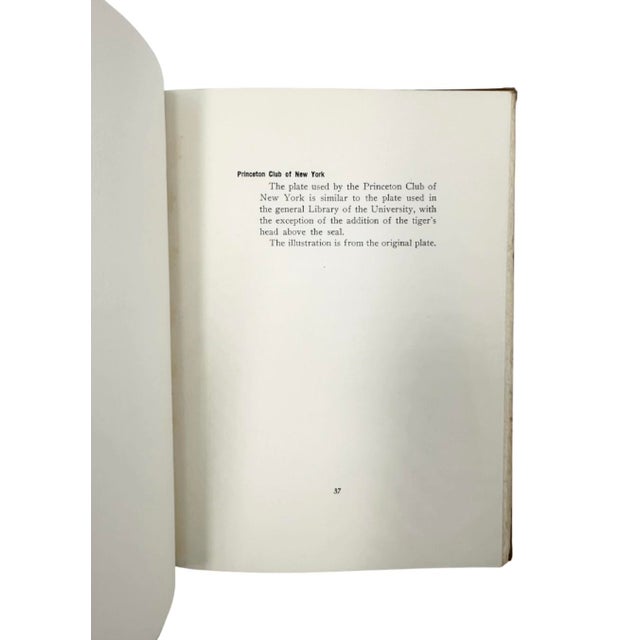 Bookplates of Princeton and Princetonians by Clifford Nickels Carver 1912 Book For Sale - Image 9 of 17