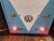 Blue Custom Vintage Vw Bus Waterfall Dresser With Working Headlights For Sale - Image 8 of 8