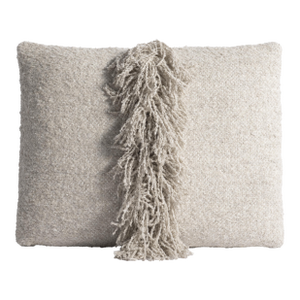 Lancaster Signature Fringe Pillow in Berber Dune
