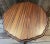 Wood Vintage 1940s Piecrust Table For Sale - Image 7 of 12