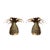 1980s Pineapple Gold Appliques from Maison Jansen, 1980s, Set of 2 For Sale - Image 5 of 5