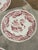 English Chinoiserie Style Red & White Dinner Plates "Cambridge" by Wood & Sons - Set of 6 For Sale - Image 9 of 18