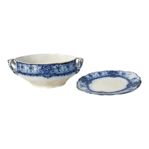 1906-1912 Sampson Hancock & Sons Welbeck Tureen and Underplate Set