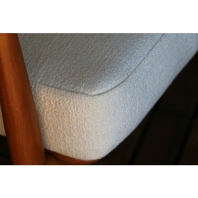 Wood Mid-Century Pair of Lounge Chairs in Teak & Beech by Arne Vodder for France & Søn / France & Daverkosen, Denmark, 1960s For Sale - Image 7 of 18