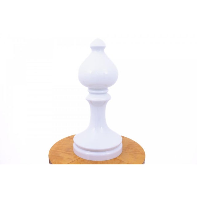 Glass chess piece lamp by Ivan Jakes, 1970s. Very good condition. Origin: Czech Republic Dimensions: height 50 cm,...
