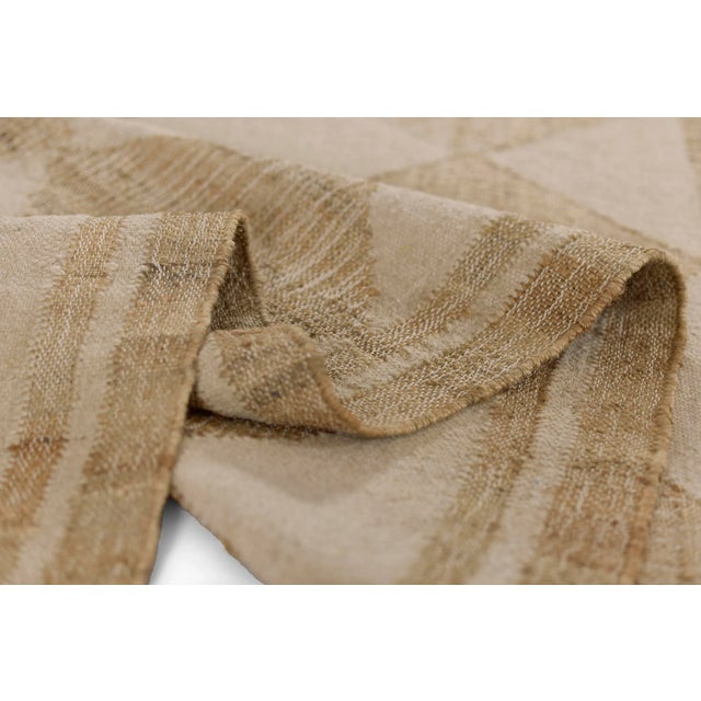 Textile Erin Gates by Momeni Orchard Court Checker Ivory Hand Woven Wool and Jute Area Rug 2'3" X 12' Runner For Sale - Image 7 of 12