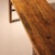 Brown Vintage Rustic Bench with Stool and Coffee Table in Elm, 1980s, Set of 3 For Sale - Image 8 of 15