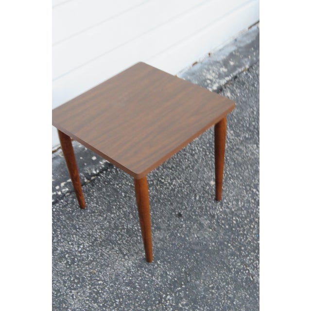Mid Century Modern Small End Side Table Chairish Small 19th chinese lacquered side table. chairish