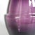 Purple Art Deco Acorn Vase by Willem Jacob Rozendaal for Kristalunie Maastricht, 1931 For Sale - Image 8 of 9