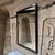 Mid-Century Modern 1970s Wall Mirror Framed in Burlwood After Milo Baughman For Sale - Image 3 of 10