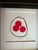 Rare Rachael Van Dyke mini mixed media painting still life of apples, signed on recto. In rare antique British handmade...