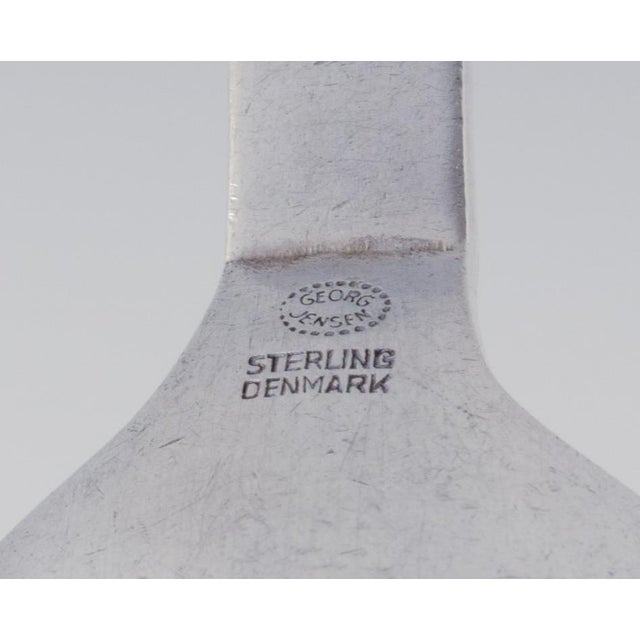 Serving Spoon in Sterling Silver from Georg Jensen, 1940s For Sale - Image 4 of 5