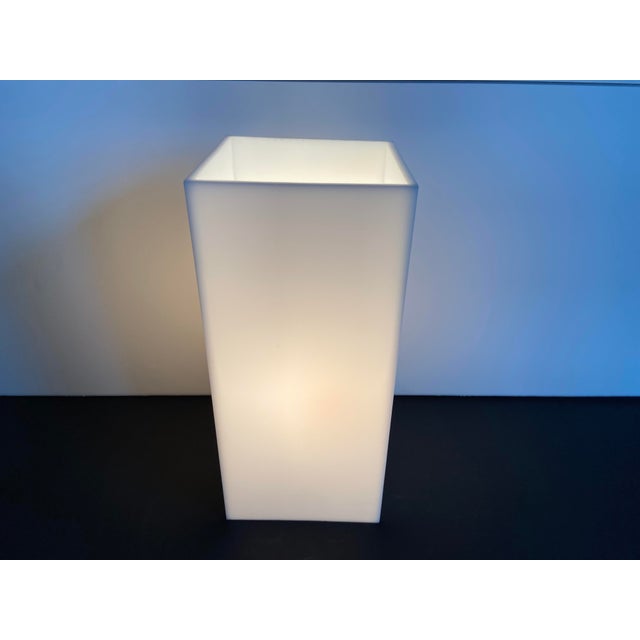 Metal 1960s Lightolier Lucite Flush Light For Sale - Image 7 of 12
