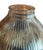 Transparent 1920s Americana Fluted Halophane Shade Flushmount Light Fixture For Sale - Image 8 of 12