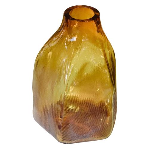 105 LTR Forms 25 Yellow Blown Glass Decorative Object by Vogel Studio For Sale - Image 6 of 6
