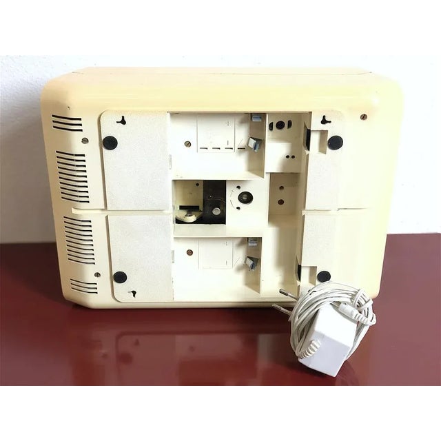 Black Europhone H10 Radio / Watch by Adriano Rampoldi, Italy, 1960s For Sale - Image 8 of 9