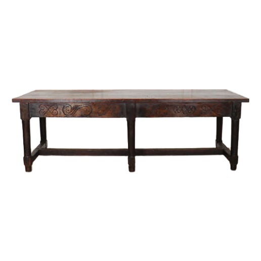 Antique Spanish Monastry Table For Sale