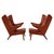 Animal Skin Hans J Wegner Pp19 for Pp Mobler Papa Bear Chairs, Denmark 1980 For Sale - Image 7 of 14
