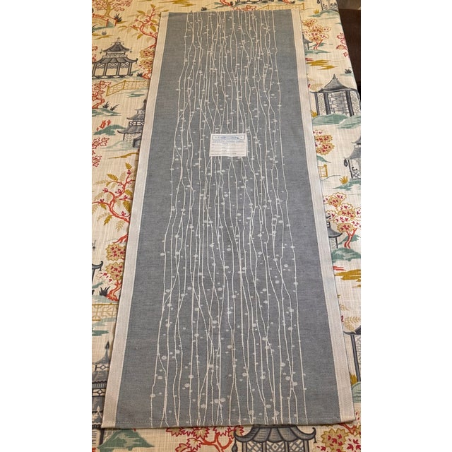 Estate Odin Ltd. ScanAm Finnish Fabric Table Runner For Sale - Image 4 of 13