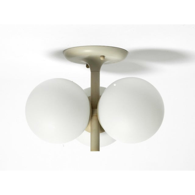 1960s Space Age Metal Ceiling Lamp from Kaiser-Leuchten, 1960s For Sale - Image 5 of 18