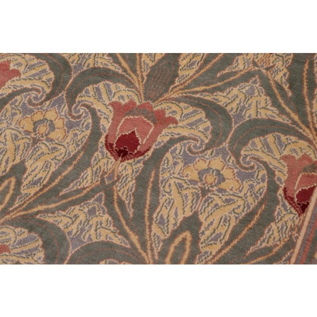 Shabby Chic Shabby Chic William Morris Pak Persian Wool Area Rug For Sale - Image 3 of 8