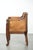 Antique Armchair in Sheepskin and Wood For Sale - Image 5 of 13