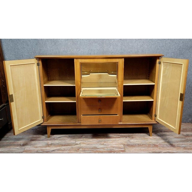 1950s Vintage Scandinavian Style Teak Sideboard, 1950 For Sale - Image 5 of 6