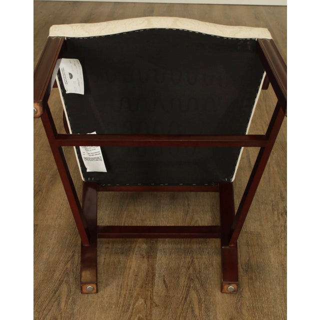 Kindel Chippendale Style Mahogany Armchairs - a Pair For Sale - Image 10 of 13