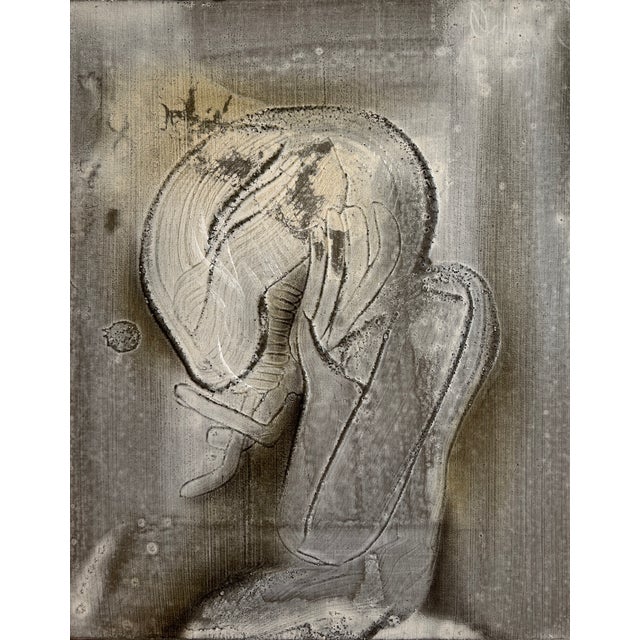 Gaston Orellana, Abstract Form, 1964, Oil on Canvas For Sale - Image 12 of 12