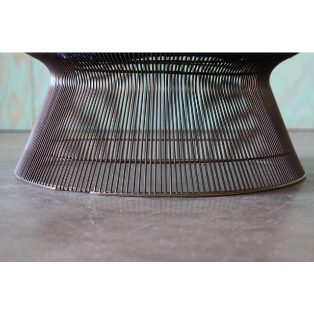 1960s Warren Platner for Knoll Bronze Easy Throne Chairs - A Pair For Sale - Image 6 of 18