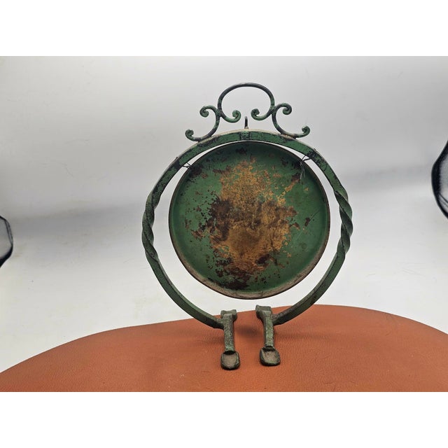 1930s Asian Gong Bell, 1890s, Set of 2 For Sale - Image 5 of 7