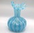 Murano Mid-Century Murano Twin-Handled Latticino Art Glass Vase - Circa 1950s For Sale - Image 4 of 11