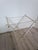 Metal Folding Side Table in Acrylic Glass and Brass, Italy, 1970s For Sale - Image 7 of 10
