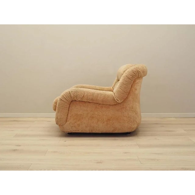 Italian Beige Armchair, Italy, 1960s For Sale - Image 4 of 15
