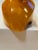 Vintage 1980s Baltic Amber Fish Figurine Egg Yolk Color Gold Accents For Sale - Image 11 of 11
