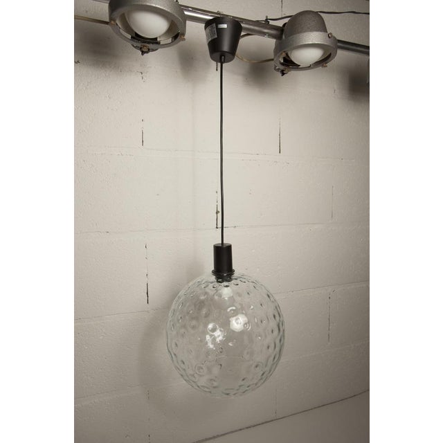 Black Glass Ball Suspension, 1970s For Sale - Image 8 of 18