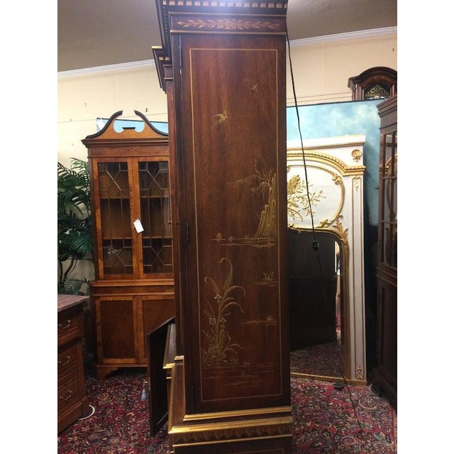 Chinoiserie Chinoiserie China Cabinet, Kindel Furniture For Sale - Image 3 of 17