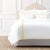 Celerie Kemble + Hamburg House Whimsical Lemon Scallop Cal. King Duvet Set - 3 Pieces For Sale