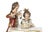 Vintage Porcelain Musicians Model For Sale - Image 5 of 8