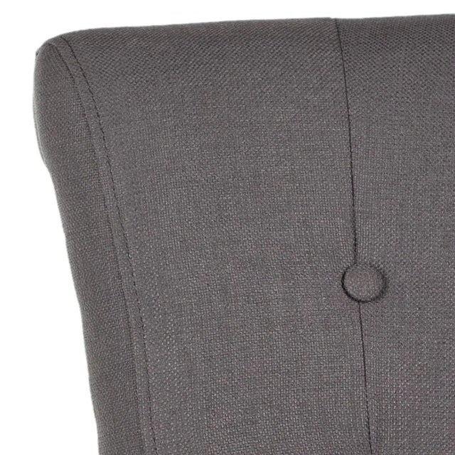 21''H Ring Chair With Silver Nailheads in Charcoal & Espresso - a Pair For Sale In Philadelphia - Image 6 of 8