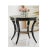 Traditional Modern History Covington Round End Table - Ebony For Sale - Image 3 of 3