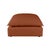 Boho Chic Cali Rust Performance Fabric Ottoman For Sale - Image 3 of 6