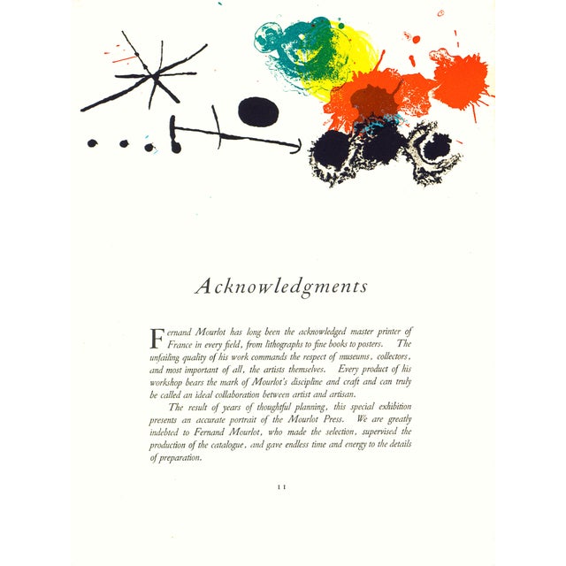 Printmaking Materials Original 1964 Lithograph "Torero" by Jean Cocteau For Sale - Image 7 of 8