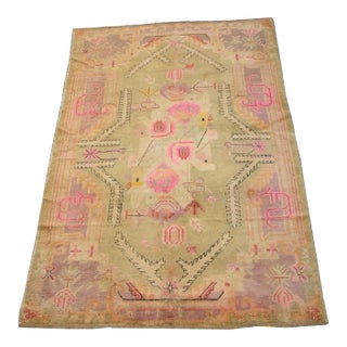 19th Century Authentic Khotan Samarkand Rug For Sale