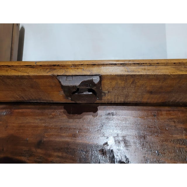 Brown Louis XV One-Door Buffet For Sale - Image 8 of 13