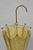 Art Deco Vintage Art Deco Embossed Brass Figural Umbrella Form Umbrella Stand Holder For Sale - Image 3 of 13